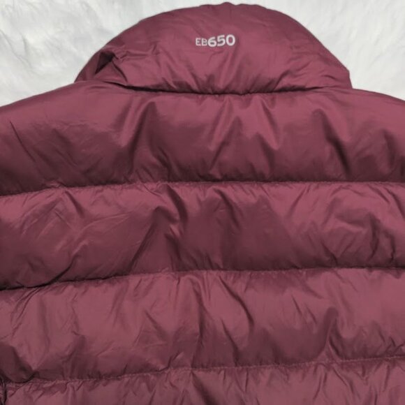 Eddie Bauer Utility CirrusLite Down Full Zip Vest Burgundy Women's Size Small - Picture 8 of 10